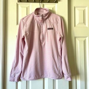 Vineyard Vines Women’s Performance Sankaty Shep
Pink Striped Shirt Size XS
